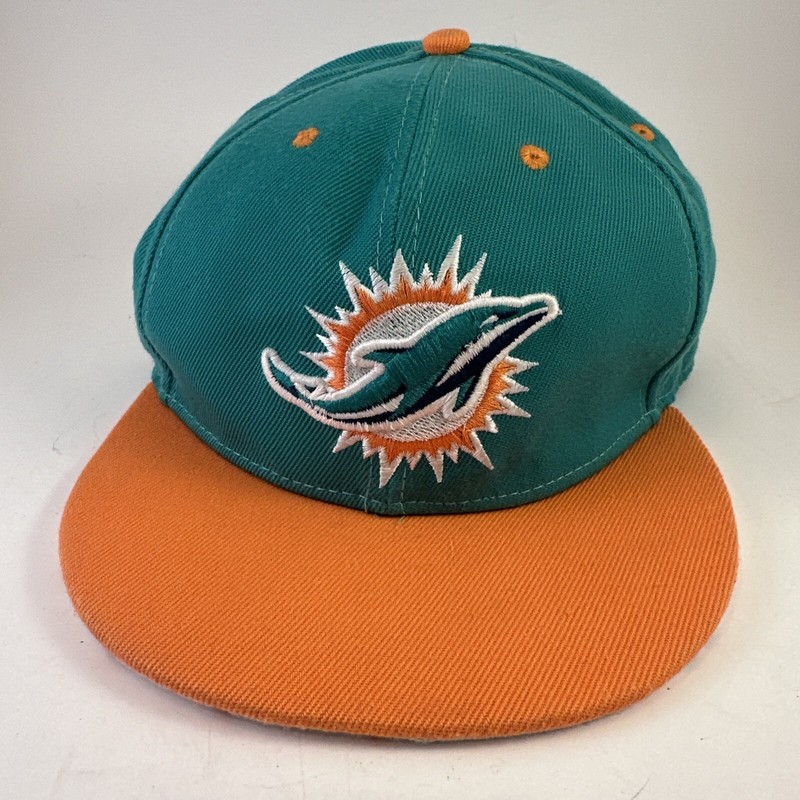 Vintage NEW ERA NFL SnapBack Hat- Miami Dolphins