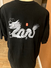 Bowery Supply Co. Kanji White Dragon Happy New Year T-Shirt