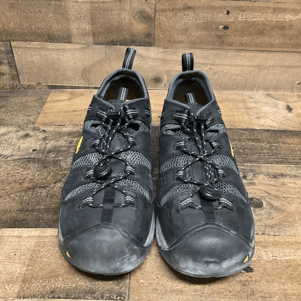 Scarpe antinfortunistiche da lavoro KEEN Utility Flint nere punta bassa in acciaio Uomo 13EE W1