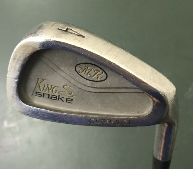 King Cobra Snake MR Oversize 4 Iron w/ Brunswick Stiff Steel Shaft RH