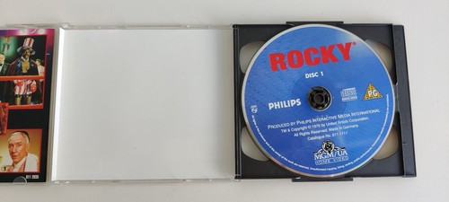 ROCKY Stalone PHILIPS CDI Cd-i VIDEOCD DIGITAL VIDEO CD VCD ANGLAIS AUDIO - Photo 3/4