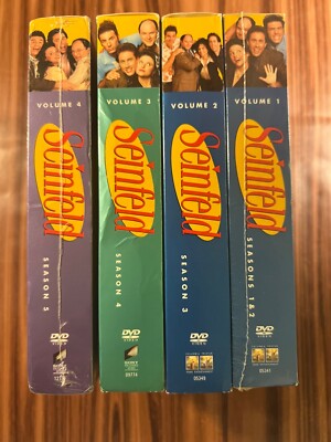 Seinfeld Complete Seasons 1 2 3 4 5 Lot DVD TV Comedy Series Fox