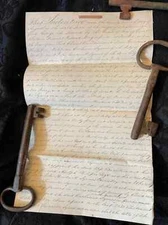 1732 LANCASTER SYMES ESTATE HANDWRITTEN MANUSCRIPT NEW YORK LAND NY NJ DOCUMENT