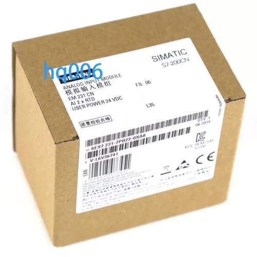 1Pc NEW Siemens S7-200 PLC module EM231 6ES7231-7PB22-0XA8 6ES7 231-7PB22-0XA8