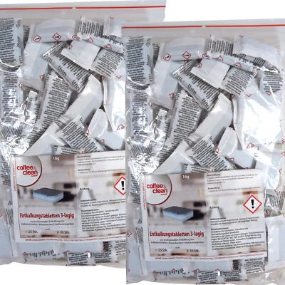 JAPEBI 100 Premium Entkalkungstabletten 3-lagig f. Kaffeevollautomaten von Siemens Jura