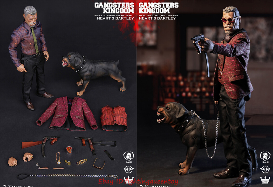 DAM Toys The Gangsters Kingdom - Heart 3 Bartley GK014 1/6 Figure