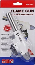 Adjustable Butane FLAME Gun BLOW TORCH HEAD w/ Electronic Trigger ignition 920