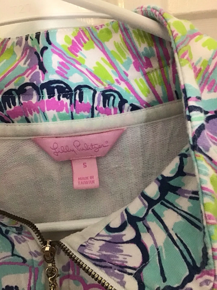 Женские пуловеры с принтом Lilly Pulitzer Elephant / Seaside (2 рубашки/маленькие) - Изображение 2 из 4