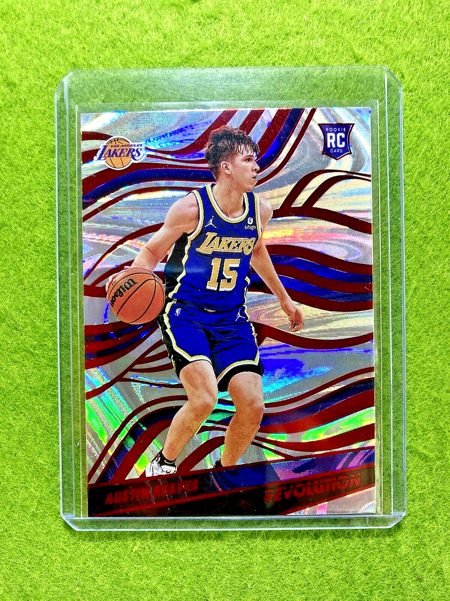 Austin Reaves SILVER PRIZM ASIA ROOKIE CARD LAKERS 2021 Revolution