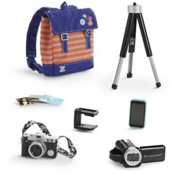 American Girl Doll Z Yang Filming Accessories Camera Video
