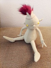 Rare Vintage FAO Schwarz Brian Froud Goblin Plush - Mohawk - Scheer Stuffed Toy