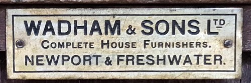 Antique Edwardian Marble Topped Washstand by Wadham and Sons Ltd - Picture 15 of 15