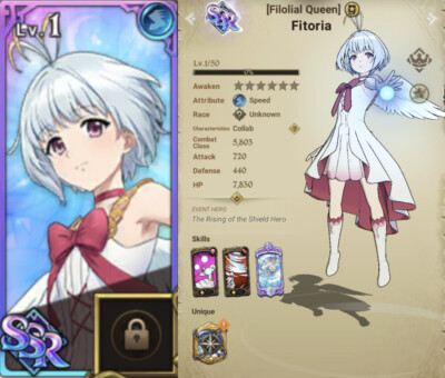 Seven Deadly Sins Grand Cross, Shield Hero, Fitoria, 7DS, GLOBAL