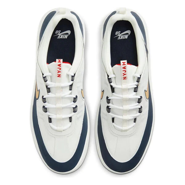 Nike SB Nyjah Free 2 SB Olympic White Navy Blue Gold Red BV2078