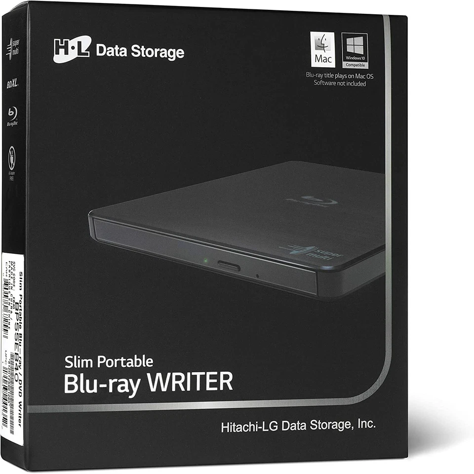 Externes 4K-Laufwerk LG-BP55EB40 mit LG-BP60NB10 FW1.02mk "UHD friendly" USB 2.0 - Bild 4 von 4