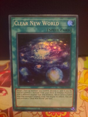 Clear New World Super Rare OP22-EN008 Yugioh | eBay Clear New World Super Rare OP22-EN008 Yugioh | eBay