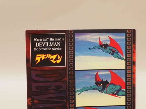 Devilman Opening Title Films Trading Card No. 08 Go Nagai Amada Japan ZA737 - Picture 2 of 6