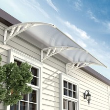 Rain Canopy Door Canopy Awning Front Door Canopy for Outdoor Window Porch Shade