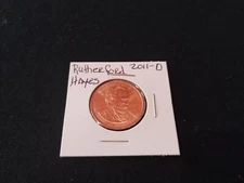 2011 D Presidential Dollar  Rutherford B Hayes Choice BU Clad US Coin