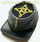 CIVIL WAR CONFEDERATE CSA CS CAPTAIN INFANTRY OFFICER KEPI FORAGE-ALL SIZES!!!!