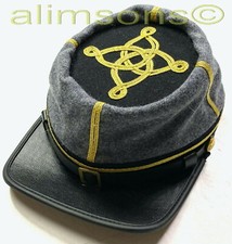 CIVIL WAR CONFEDERATE CSA CS CAPTAIN INFANTRY OFFICER KEPI FORAGE-ALL SIZES