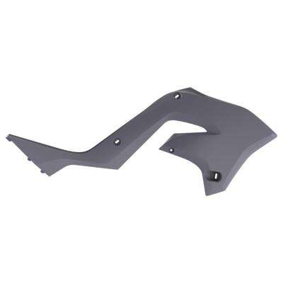 Polisport Kühlerspoiler Restyle Kawasaki KX 125/250 03-08, Grau