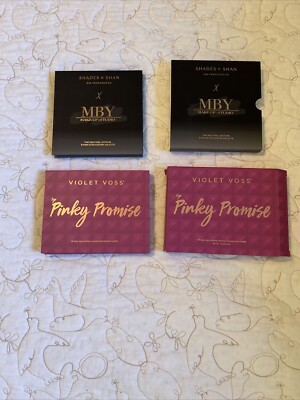 Shades By Shan And Violet Voss Eye Shadow Palettes Set Of 2