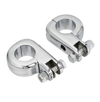 Fussrasten-Halter HF1 FüR SturzbüGel 32Mm Kompatibel Mit Harley Davidson Chrom