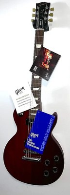 Unplayed Mint 2011 Gibson Les Paul Studio with amazing P90 pickups Wine Red
