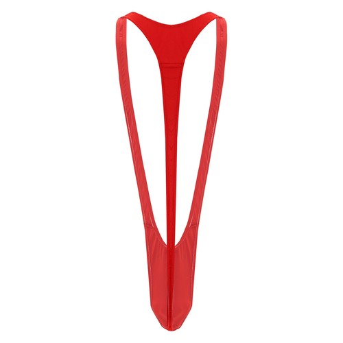 AU Men's Christmas Reindeer G-String Thongs V String Jockstrap Bodysuit Mankini - Picture 8 of 27