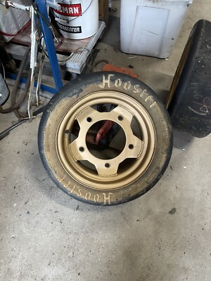 VW Formula Vee Spoke Steel Wheel 13x7 Jackman Style Wheel Lot Of 2 Hoosier Tires