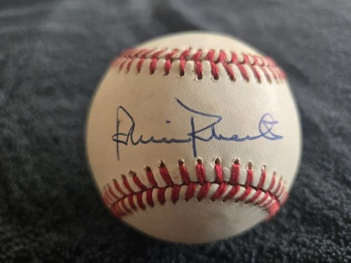 Robin Roberts Signed Autographed Baseball HOF 76 Philadelphia Phillies