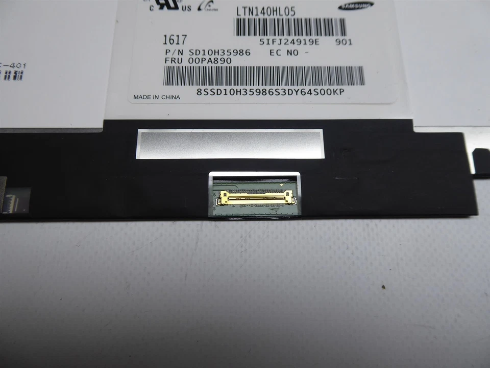 Lenovo ThinkPad L460 14,0 IPS Display Panel matt FHD 1920x1080 30 Pol #4811 - Bild 3 von 3