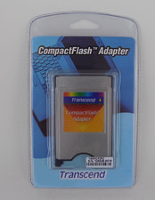 NEW and SEALED Transcend Compact Flash PCMCIA Card Adapter TS0MCF2PC WIN / MAC 