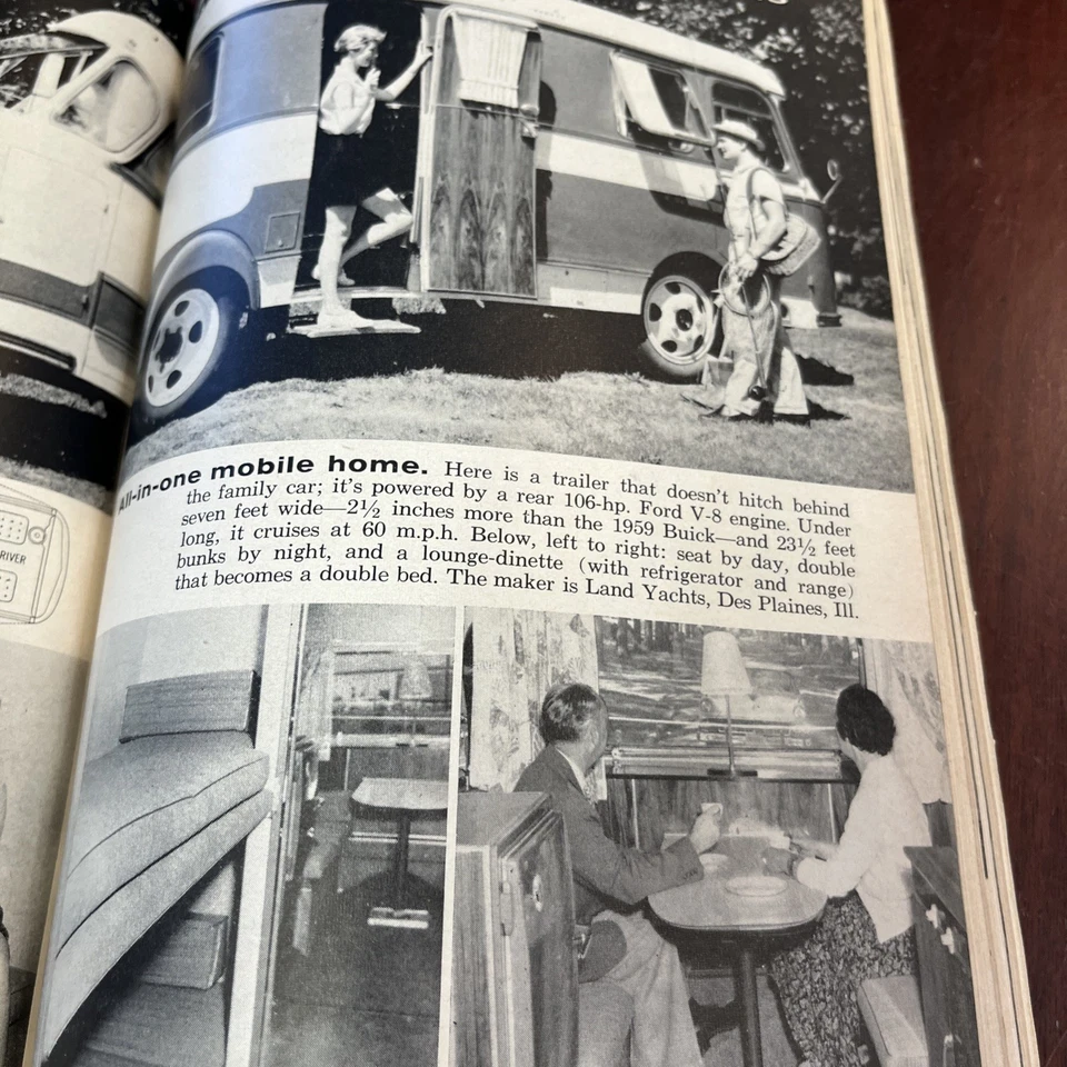 Popular Mechanics Magazine January 1959 Annual New Car Section - Image 2 of 4