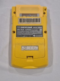 Nintendo Game Boy Color CGB-001 Yellow *Tested