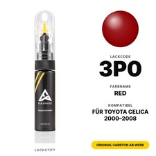 Lackstift Für Toyota Celica 3P0 Red Set Profi KFZ Lack Reparatur Lackstift Kit