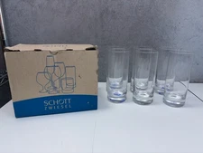 NEW Oneida / Schott Zwiesel Tall Whiskey Glasses ~ Set of 6 Paris Longdrink