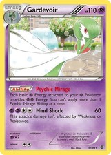 Pokemon Gardevoir Holo Rare 57/99 Next Destinies Holofoil LP on eBay