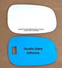 New Replacement Mirror Glass with Full Size Adhesive for Volvo  2007-2009 S6...