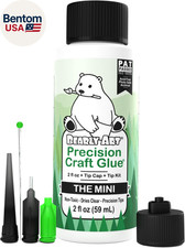 Precision Craft Glue - the Mini - 2Fl Oz with Tip Kit - Acid Free Archival - Str