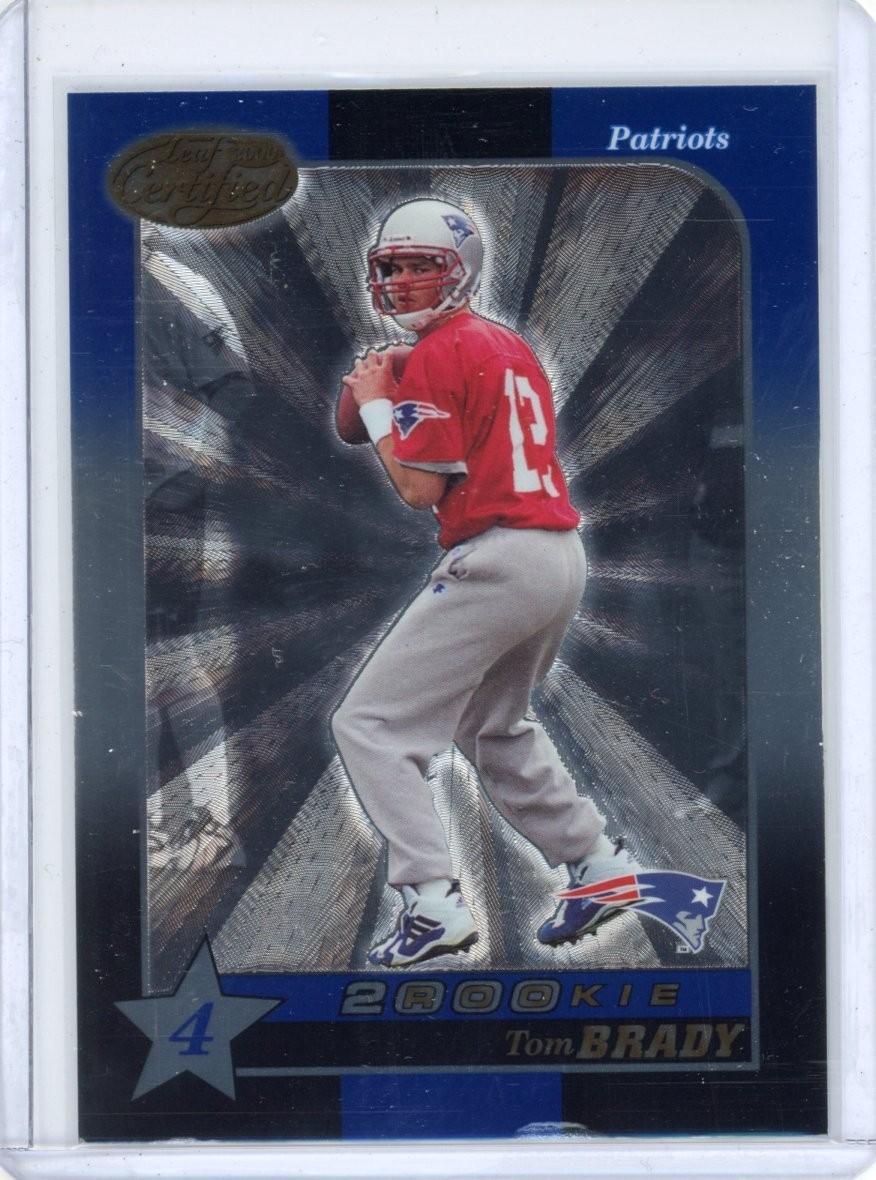 2000 Leaf Certified - 2000 Rookie Tom Brady #207 1319 /1500 (RC)