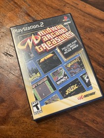 Sony PlayStation 2 Lot of 4 Sega Genesis, Capcom Classics & Midway Arcade 1 & 2