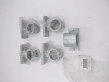 5 Pack Zoro Select 30LX62 Structural Pipe Fitting Rail Support Cast Iron 1.25"