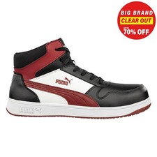 Image of Puma Safety Frontcourt Mens Working Protective Everyday Safety Shoes