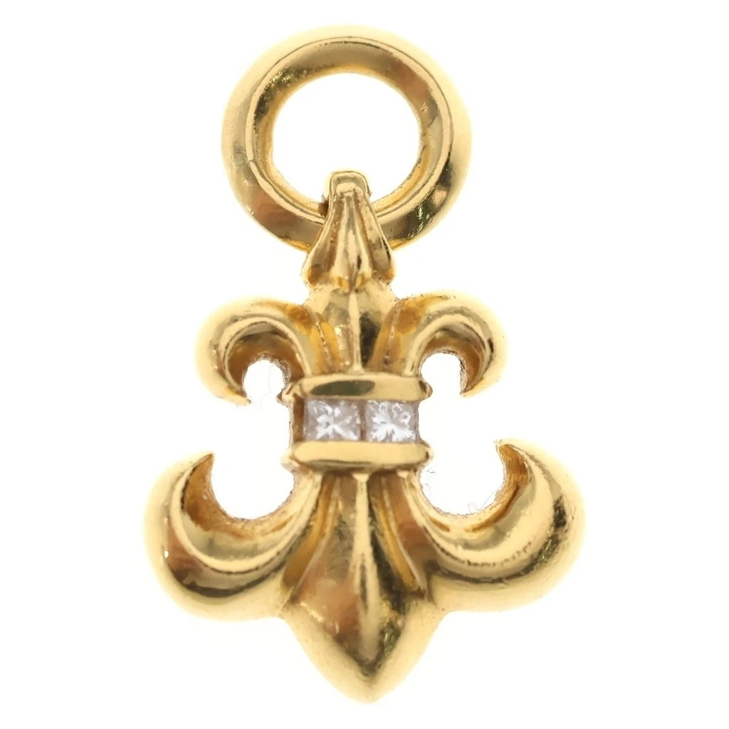 Chrome Hearts BS FLUER CHARM P D Charm Diamond 22K Gold P0079331