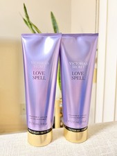 Victoria s Secret Love Spell Fragrance Lotion Pack of 2 brand new 8 fl oz