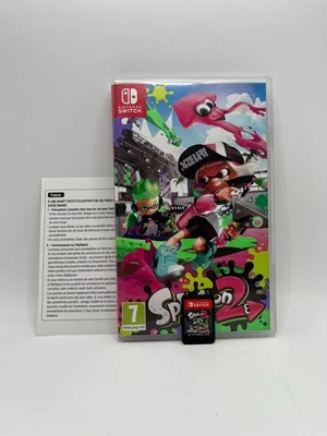 Splatoon 2 - Nintendo Switch Good Condition Complete 2017.