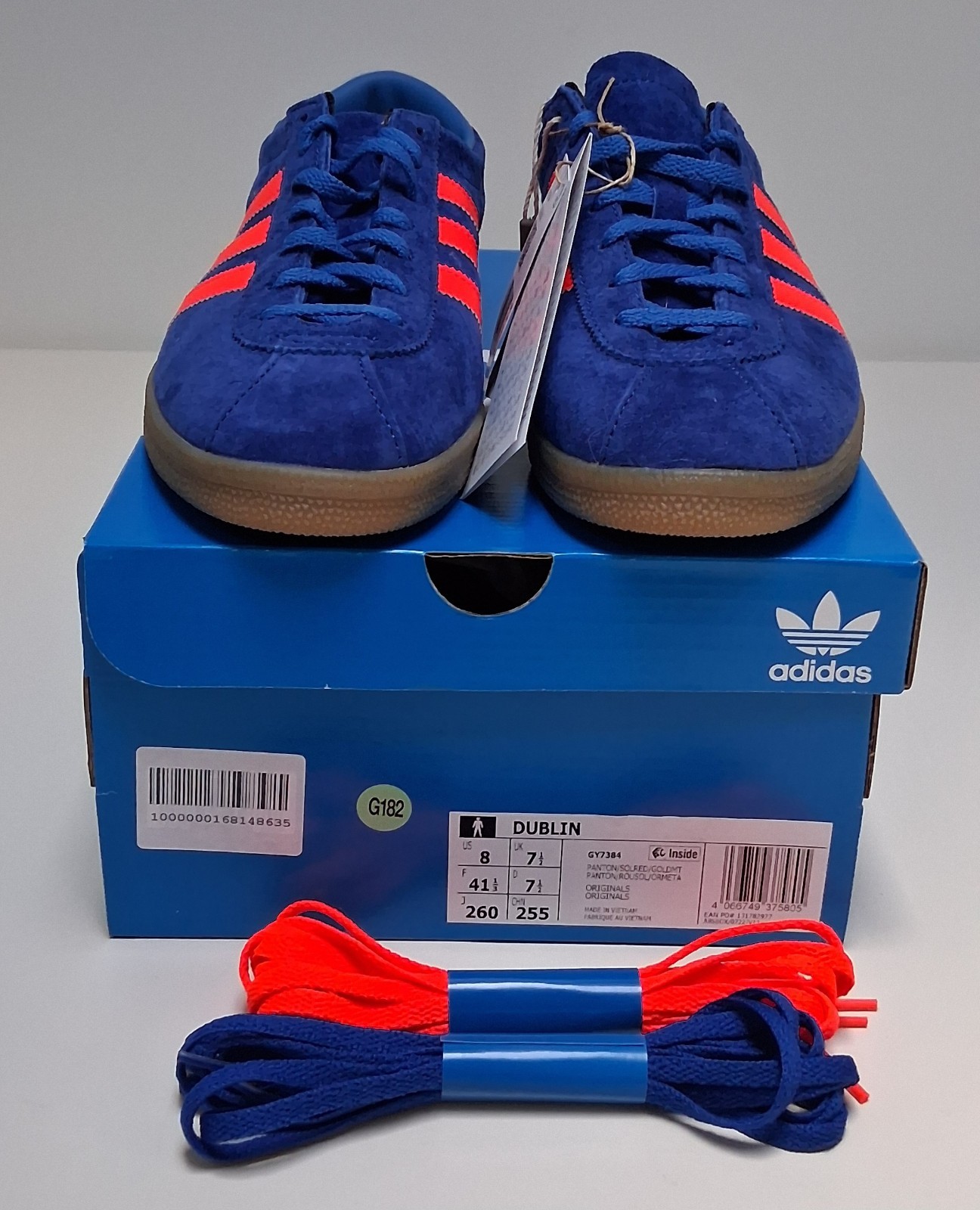 ADIDAS DUBLIN City Series OG Old School Trainers BNIB GY7384 2023  UK7.5 image 9