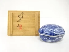 7603162: JAPANESE TEA CEREMONY / KOGO INCENSE CONTAINER / TURTLE / ARTISAN WORK